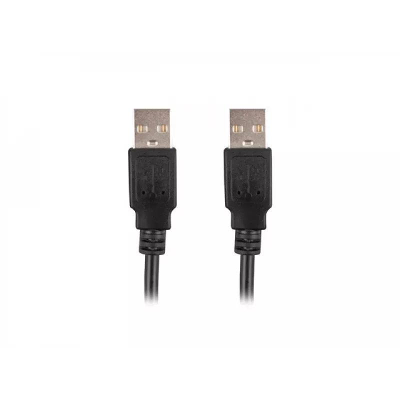 LANBERG USB-A M/m 2.0 Kabel 1m Schwarz
