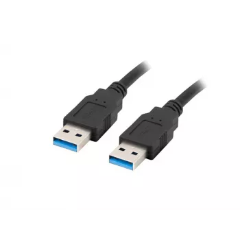 LANBERG USB-Kabel 3.0 USB A – 1m Schwarz