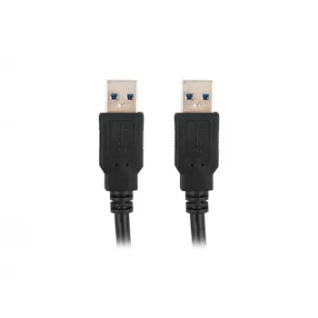 LANBERG USB-Kabel 3.0 USB A – 1m Schwarz