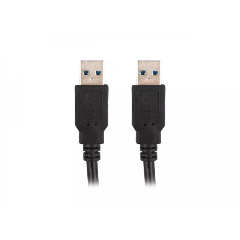 LANBERG USB-Kabel 3.0 USB A – 1m Schwarz