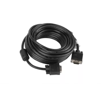 LANBERG VGA-Kabel VGA (D-Sub) – 10 m Schwarz