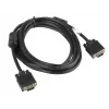 LANBERG VGA M/m-Kabel, doppelt geschirmt, Ferrit, 3 m, Schwarz