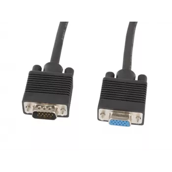 LANBERG VGA-Kabel VGA (D-Sub) 1,8 m Schwarz