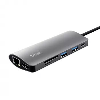 Trust Dalyx Schnittstellenkarten/Adapter Intern HDMI, RJ-45, USB 3.2 Gen 1 (3.1 Gen 1)