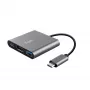 Trust Dalyx USB 3.2 Gen 1 (3.1 Gen 1) Type-C Aluminium, Schwarz