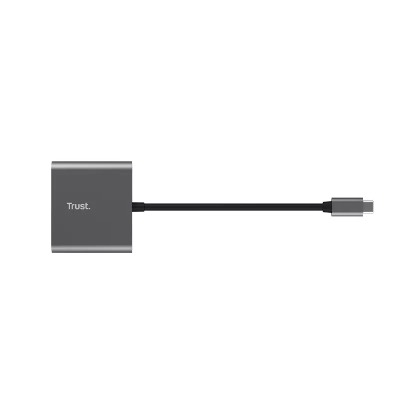 Trust Dalyx USB 3.2 Gen 1 (3.1 Gen 1) Type-C Aluminium, Schwarz