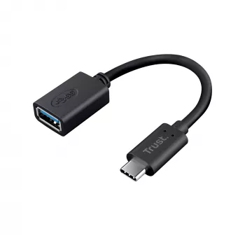 Trust 20967 USB-Kabel 0,09 m USB C USB A Schwarz