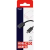 Trust 20967 USB-Kabel 0,09 m USB C USB A Schwarz