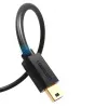 USB-Kabel UGREEN 10385 Mini-USB 480 Mbit/s 1,5 m Schwarz, Schnellladung