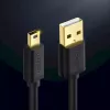 USB-Kabel UGREEN 10385 Mini-USB 480 Mbit/s 1,5 m Schwarz, Schnellladung
