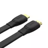 HDMI-Kabel Unitek C11063BK-2M 2 m, HDMI 2.0, 18 Gbit/s, 4K@60Hz, ARC, flach schwarz