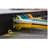 Netzwerkkabel Gembird PP6A-LSZHCU-20M RJ-45 Cat6a 20m Grau