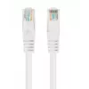 Netzwerk-Patchkabel LANBERG Cat6 U/UTP 1 m, RJ-45 Stecker–Stecker, Litzenleiter, weiß