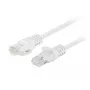Netzwerk-Patchkabel LANBERG Cat6 U/UTP 1 m, RJ-45 Stecker–Stecker, Litzenleiter, weiß
