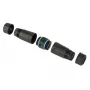 Techly IWP-MD C6-IP68T Kabel-Genderchanger RJ-45 Schwarz