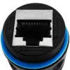 Techly IWP-MD C6-IP68T Kabel-Genderchanger RJ-45 Schwarz