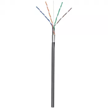 Techly F/UTP Hank Kabel Cat.5E CCA 305m Solid Outdoor Schwarz ITP8-RIS-0305LO