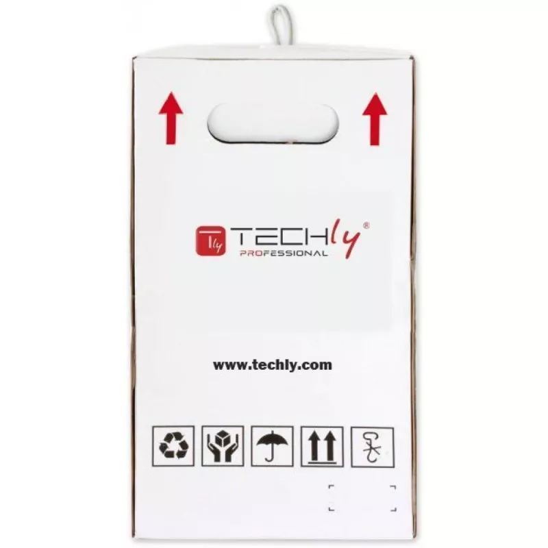 Techly F/UTP Hank Kabel Cat.5E CCA 305m Solid Outdoor Schwarz ITP8-RIS-0305LO
