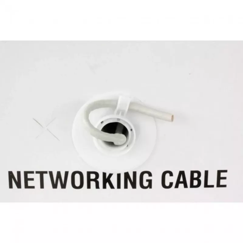 Netzwerkkabel TECHLY Cat6 S/FTP ITP9-RIS-0305, 305 m, 250 MHz, CCA, grau