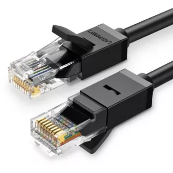 Ethernet-Kabel UGREEN Cat6 RJ-45 zu RJ-45, 5 m, U/UTP, 250 MHz, schwarz