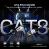 UNITEK Unitek Ethernet-Kabel RJ-45 LAN Cat.8 (S/FTP) 1m