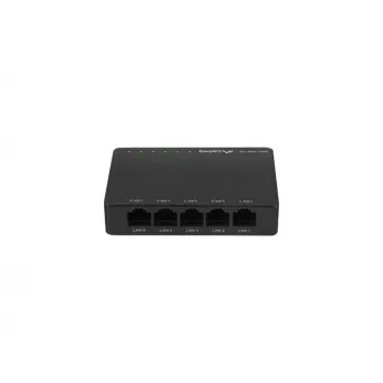 LANBERG Switch Dsp2-1005-12v 5x 1Gb/s Unmanaged Gigabit Ethernet Desktop 12V