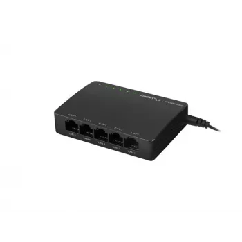 LANBERG Switch Dsp2-1005-12v 5x 1Gb/s Unmanaged Gigabit Ethernet Desktop 12V
