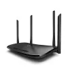 TP-Link AC1200 Wireless VDSL/ADSL Modem Router, Wi-Fi 5 (802.11ac), Dualband (2,4 GHz / 5 GHz), Ethernet LAN, VDSL2, Schwarz, Tischrouter