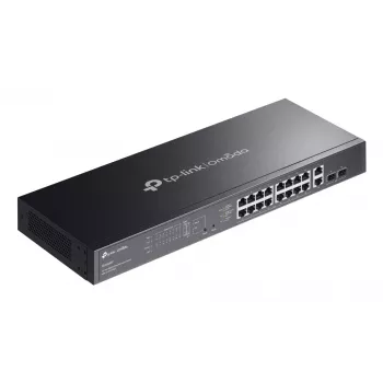 TP-Link Omada ES220GMP Netzwerk-Switch Managed L2 Gigabit Ethernet (10/100/1000) Power over Ethernet (PoE) Schwarz
