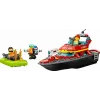 LEGO Spielset Feuerwehr-Rettungsboot 60373 — City Serie, 144 Teile, 3 Minifiguren, Alter 5+, Maße 80×230×70 mm