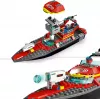LEGO Spielset Feuerwehr-Rettungsboot 60373 — City Serie, 144 Teile, 3 Minifiguren, Alter 5+, Maße 80×230×70 mm
