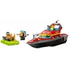 LEGO Spielset Feuerwehr-Rettungsboot 60373 — City Serie, 144 Teile, 3 Minifiguren, Alter 5+, Maße 80×230×70 mm