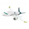 LEGO Passagierflugzeug Bauset 60367 — City-Serie, 913 Teile, 2 Minifiguren, detailliertes Interieur