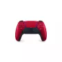 Wireless Gamepad Sony DualSense Rot — Bluetooth-Controller für PlayStation 5, 0,28 kg, Tasten: Zurück/Löschen/Menü/Optionen/Start/Turbo
