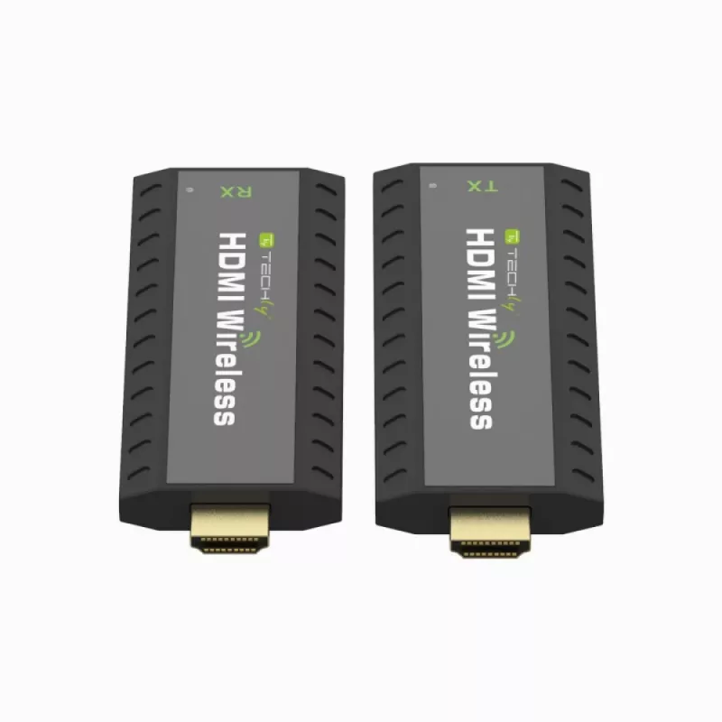 Techly IDATA HDMI-WL53 AV-Extender AV-Sender & -Empfänger Schwarz