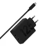 Motorola TurboPower 125W Duo Charger Universal Schwarz AC Schnellladen für den Innenbereich
