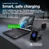 Motorola TurboPower 125W Duo Charger Universal Schwarz AC Schnellladen für den Innenbereich