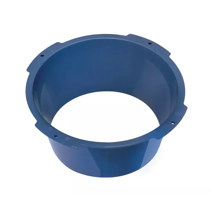 Klappbarer Toilettenstuhl ActionMed KT100AM — Polyethylenrahmen, höhenverstellbar, 5 l Topf, max. Benutzergewicht 120 kg