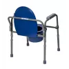 Klappbarer Toilettenstuhl ActionMed KT100AM — Polyethylenrahmen, höhenverstellbar, 5 l Topf, max. Benutzergewicht 120 kg