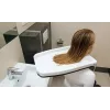 Abflusswanne für die Haarwäsche SUNDO 47090, weiße Wanne 450 mm Tiefe x 330 mm Breite