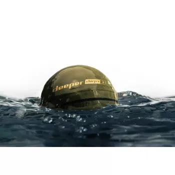 Tragbares Fischfinder deeper Smart Sonar CHIRP+3 Wi‑Fi — auswerfbares kabelloses Sonar, max. Tiefe 100 m, Kegelwinkel 47°/20°/7°, Wi‑Fi, GPS/GLONASS
