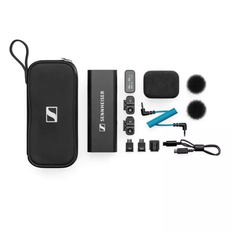 Kondensator-Funkmikrofonset Sennheiser PROFILE Wireless 2‑Kanal – omnidirektional, 48 kHz, 245 m Reichweite, 7 h Batterie