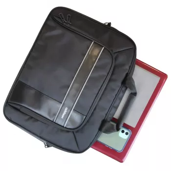 Toploader bag Addison COMPUTER CASE FOR NOTEBOOK 14.1 inch CORNELL 14 — Nylon, 362×38×245 mm, Schwarz