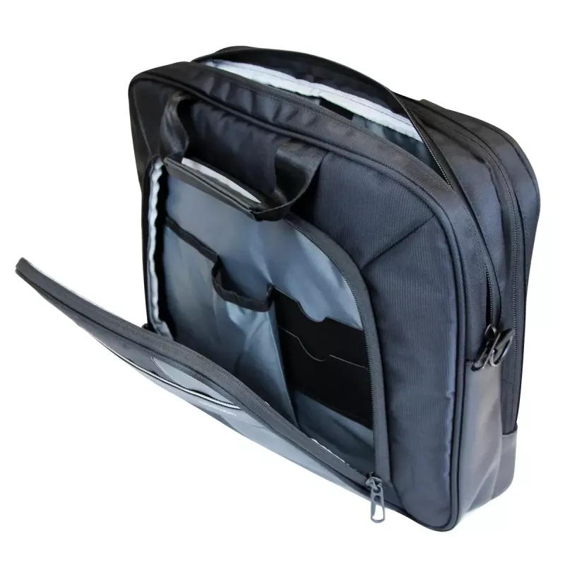 Toploader bag Addison COMPUTER CASE FOR NOTEBOOK 14.1 inch CORNELL 14 — Nylon, 362×38×245 mm, Schwarz