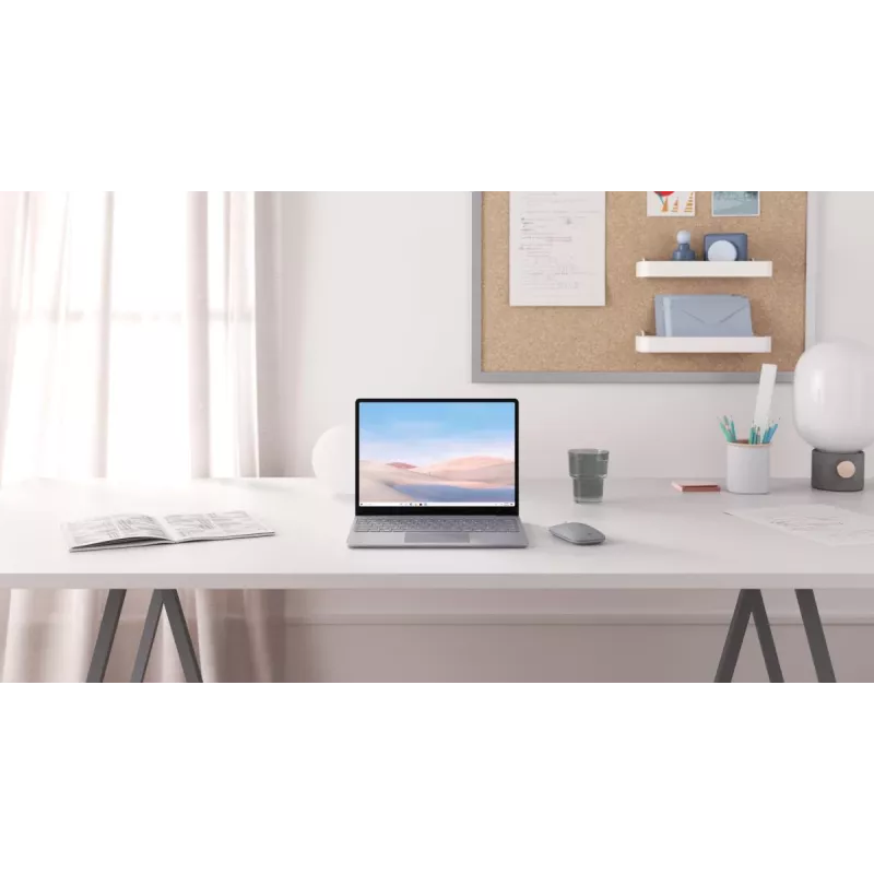 MICROSOFT Surface Laptop Go - 12,4 Zoll - i5 1035g1 - 8 GB RAM - 256 GB SSD - Win10 Pro - Platin - QWERTZ International - UHD Graphics
