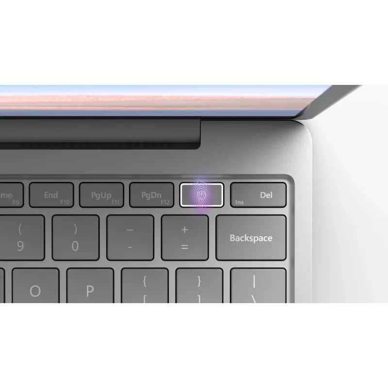 MICROSOFT Surface Laptop Go - 12,4 Zoll - i5 1035g1 - 8 GB RAM - 256 GB SSD - Win10 Pro - Platin - QWERTZ International - UHD Graphics
