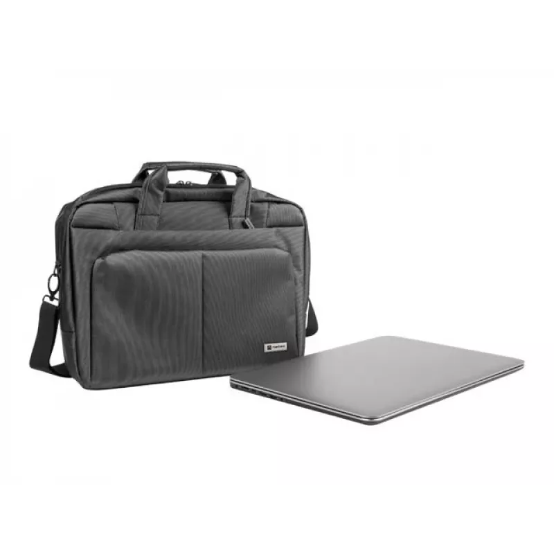 NATEC Laptop-Tasche Natec Gazelle 39,6 cm (15,6 Zoll) - 40,6 cm (16 Zoll) Grau