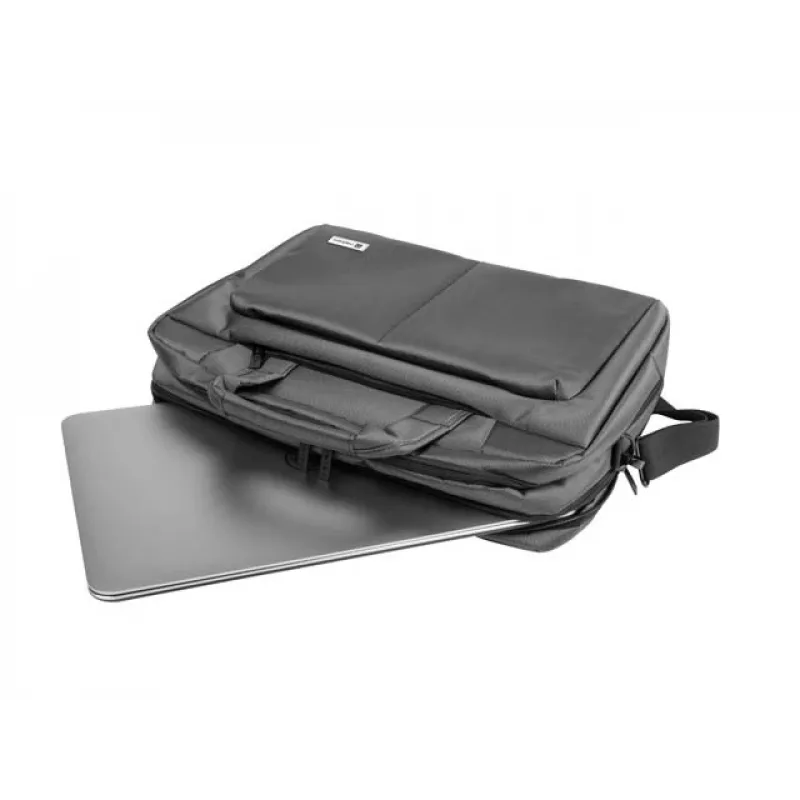 NATEC Laptop-Tasche Natec Gazelle 39,6 cm (15,6 Zoll) - 40,6 cm (16 Zoll) Grau