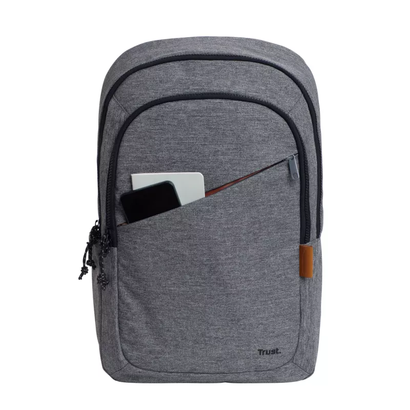 Rucksack Trust Avana 40,6 cm 16 Zoll Grau 3 Fächer