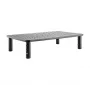 Freistehende Tischmonitorhalterung GEMBIRD MS-TABLE-01 – ein Bildschirm, 20 kg Kapazität, schwarz, manuelle Höhenverstellung 100–140 mm